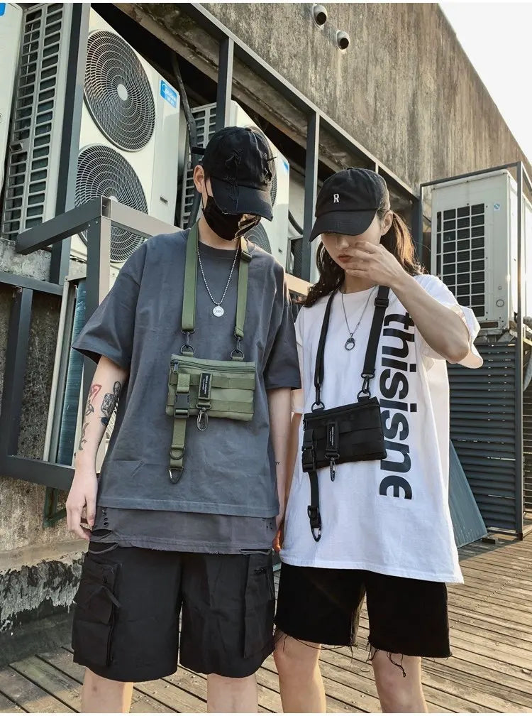 Vegan Waterproof Utility Chest / Messenger / Crossbody Bag (Large Capacity) - NiK Kacy