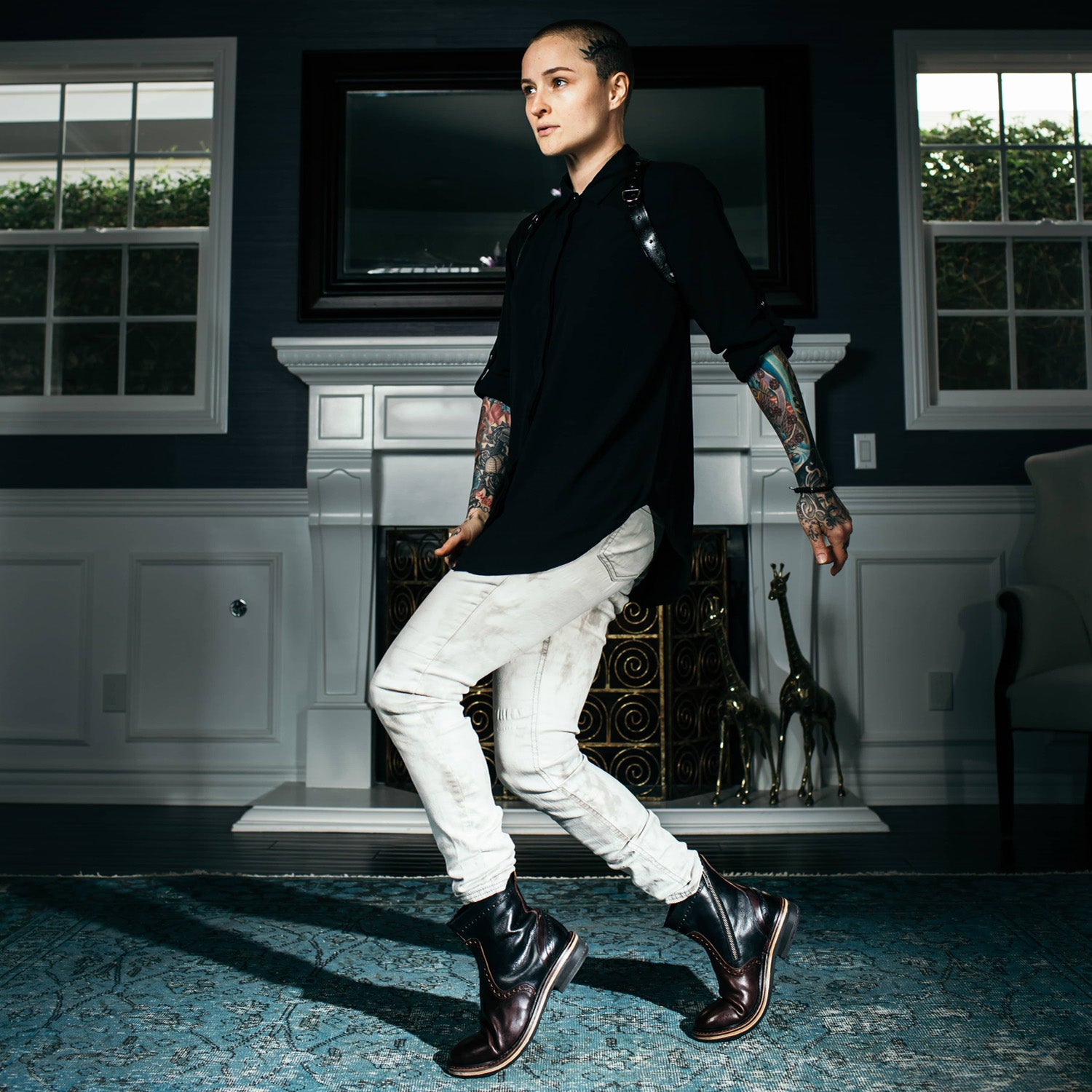 The Brogue Chelsea Boots - NiK Kacy (NOTE: prototype shown)