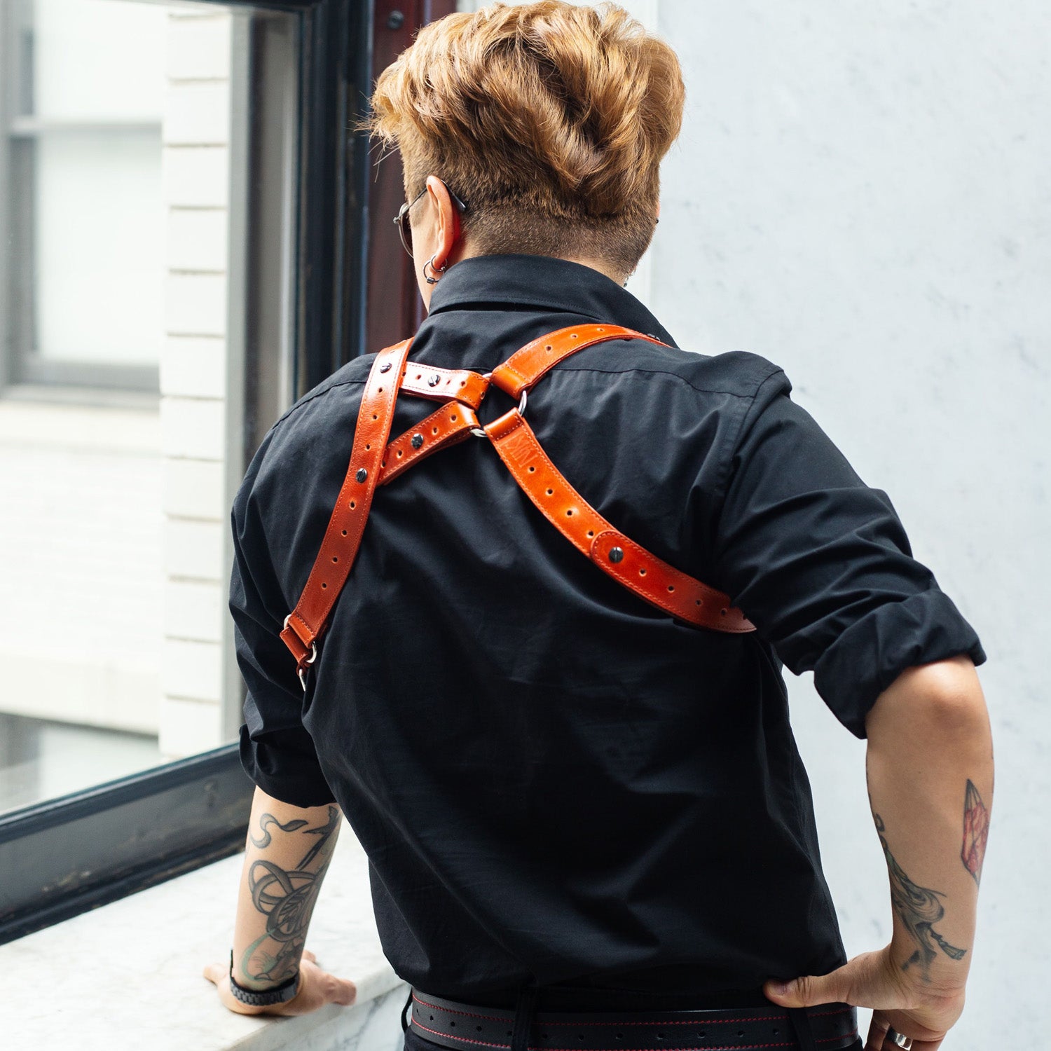 Genderfree Modular + Adjustable Utility Holster Harness with Wallet (Single or Dual) - NiK Kacy