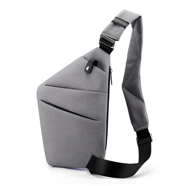 NEW Unisex Vegan Anti-theft Personal Crossbody Compact Messenger Bag
