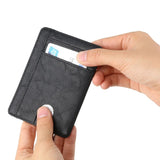 Slim RFID Blocking Vegan Leather Wallet Credit ID Card Holder Purse Money Case for all genders - NiK Kacy