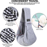 Gray cotton crossbody sling bag shown empty – minimalist, unisex design for everyday wear, along with safety buckle and lining.