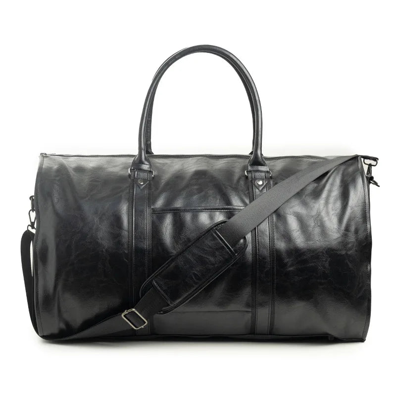 Weekender Garment Duffel – Waterproof Vegan Travel Bag with Shoe Compartment - NiK Kacy