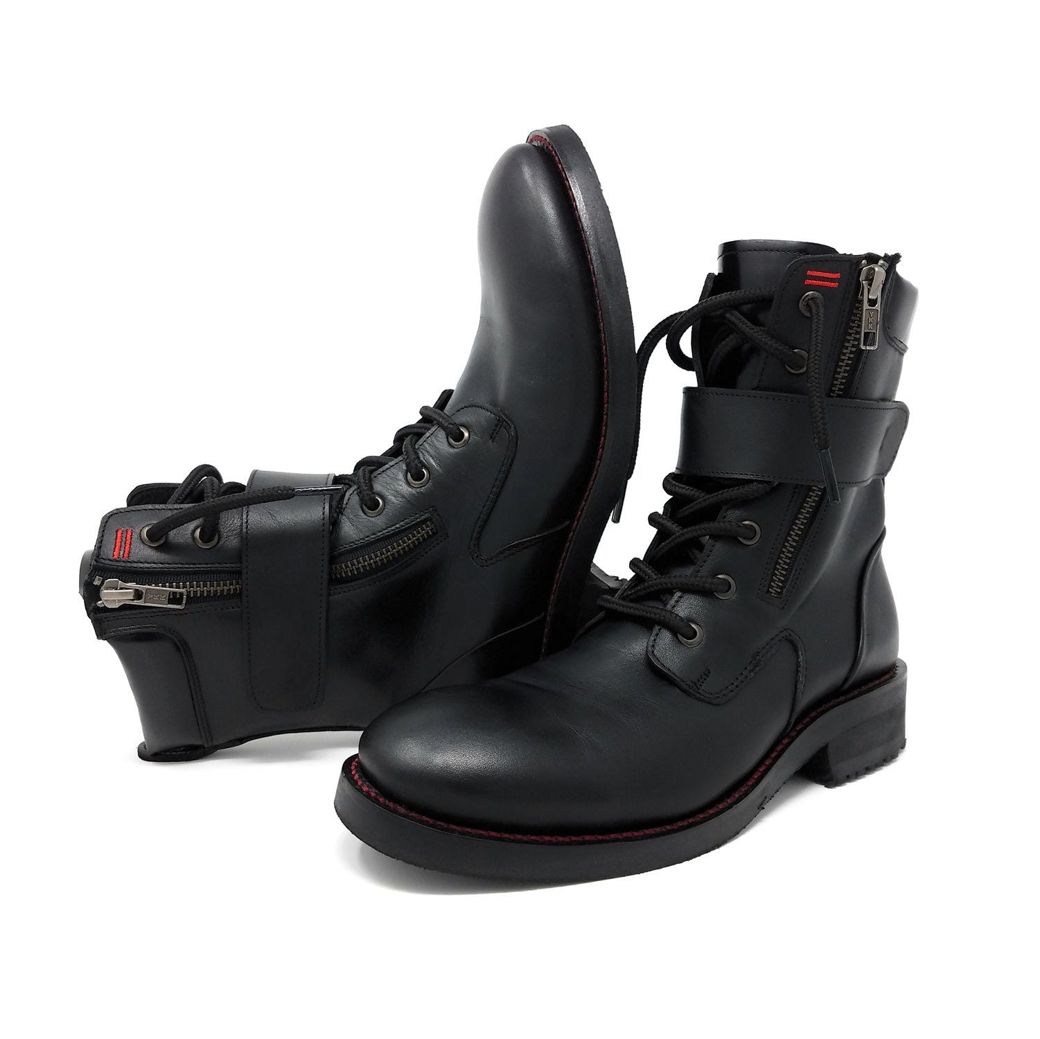 Gabie logo combat bootie Clearance
