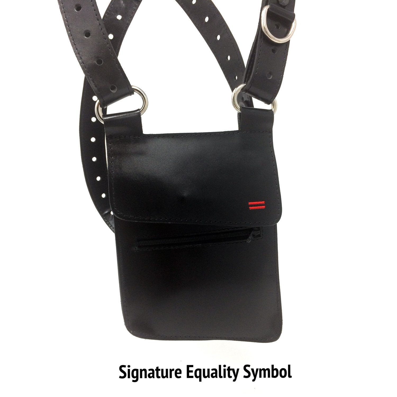 Genderfree Modular + Adjustable Utility Holster Harness with Wallet (Single or Dual) - NiK Kacy