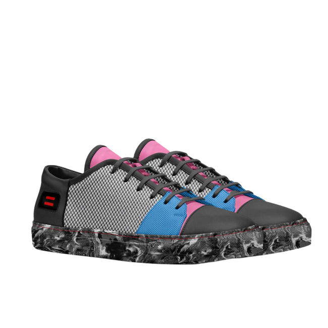 ProudAF Low-Top Sneakers – gender-inclusive, handmade in Italy, crafted from premium Italian leather or vegan alternatives, featuring a sleek and stylish design.