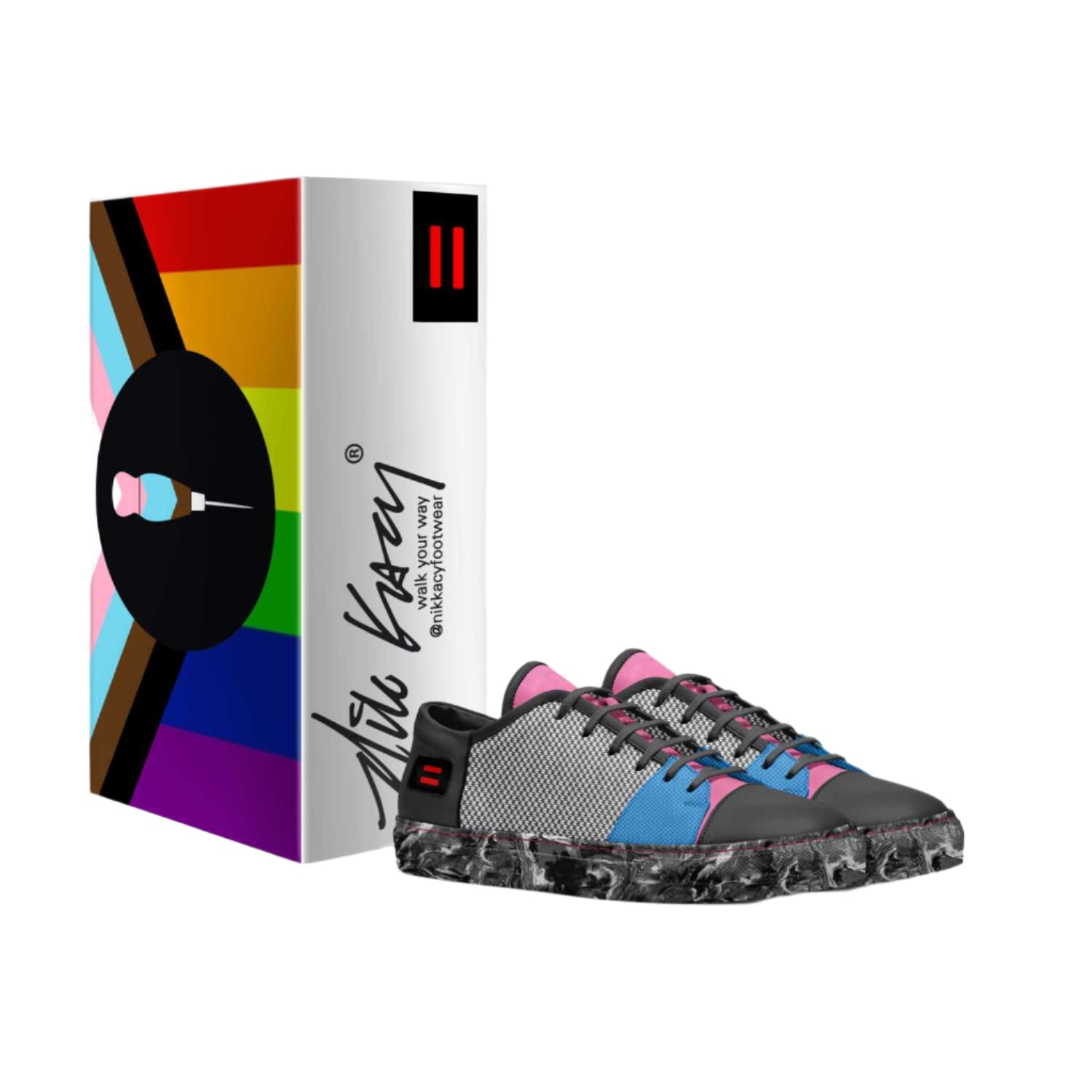 Pride Shoebox with each pair of ProudAF