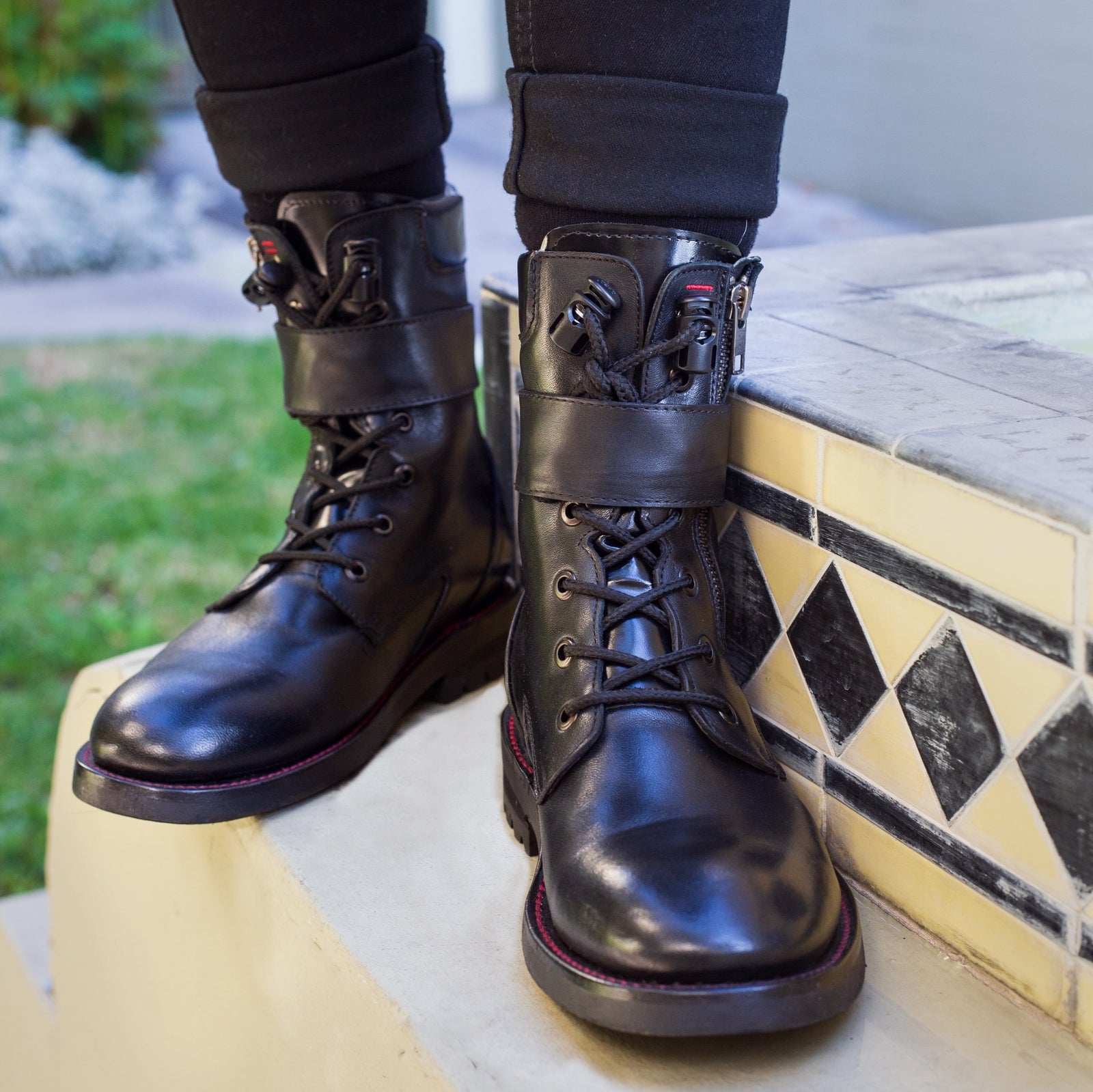 NiK Kacy Combat H8 Boots for all genders and expressions