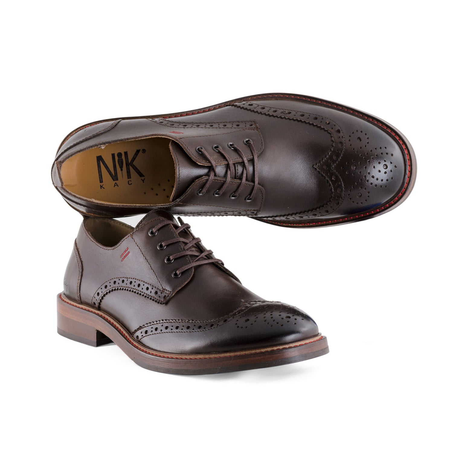 The Limited-Edition Wing-Tip Derby (3 color options) - NiK Kacy