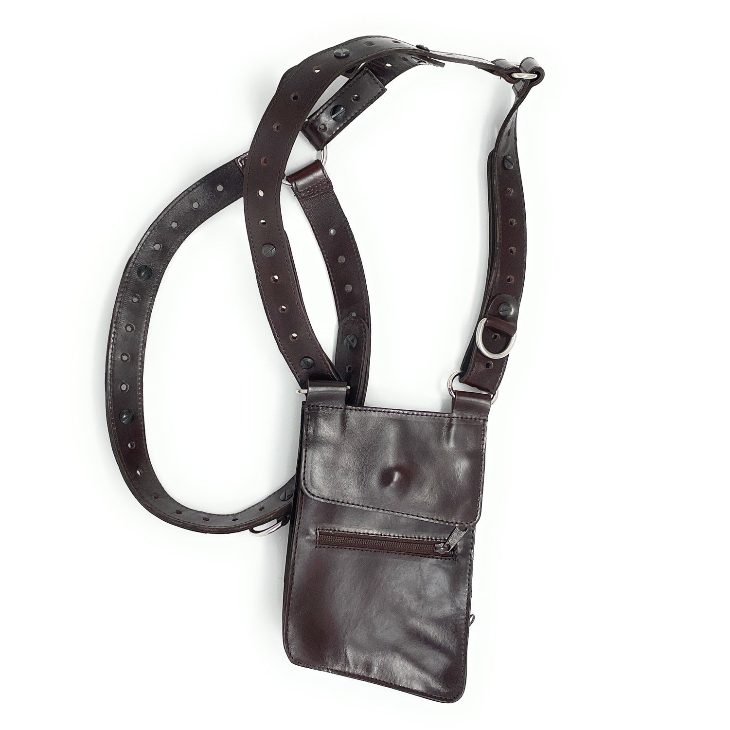 NEW) Genderfree Modular + Adjustable Utility Holster Harness with Bag v2  (Single or Dual)