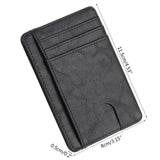 Slim RFID Blocking Vegan Leather Wallet (in 11 colors) - NiK Kacy