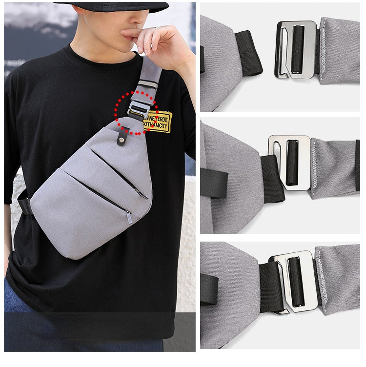 Vegan Utility Crossbody Bag (Medium Capacity) - NiK Kacy